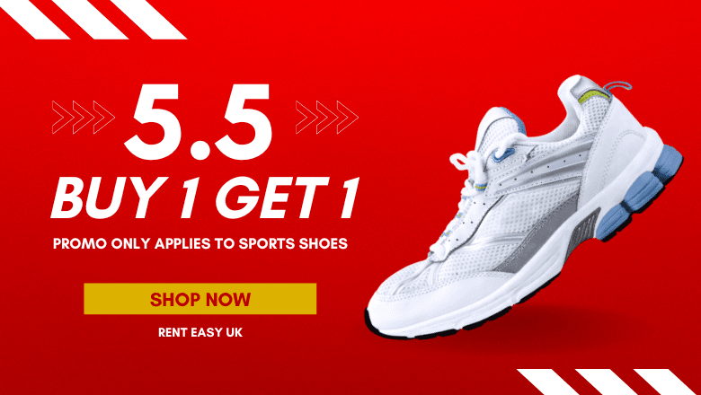 Buy 1 Get 1 Free on Sports Shoes